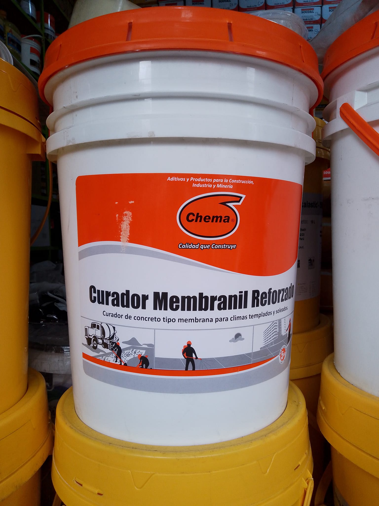 Curador membranil reforzado
