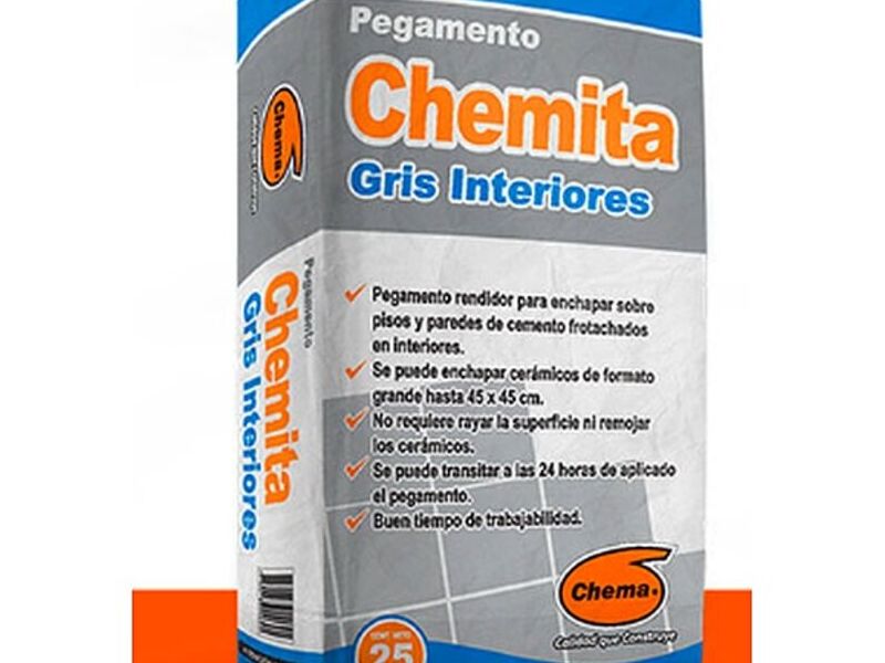 Pegamento Gris Interiores Perú 