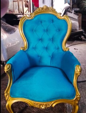 Sillón de sala tapizado en gamuza PERÚ