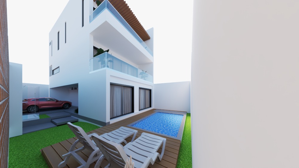 Diseño casa playa Perú 