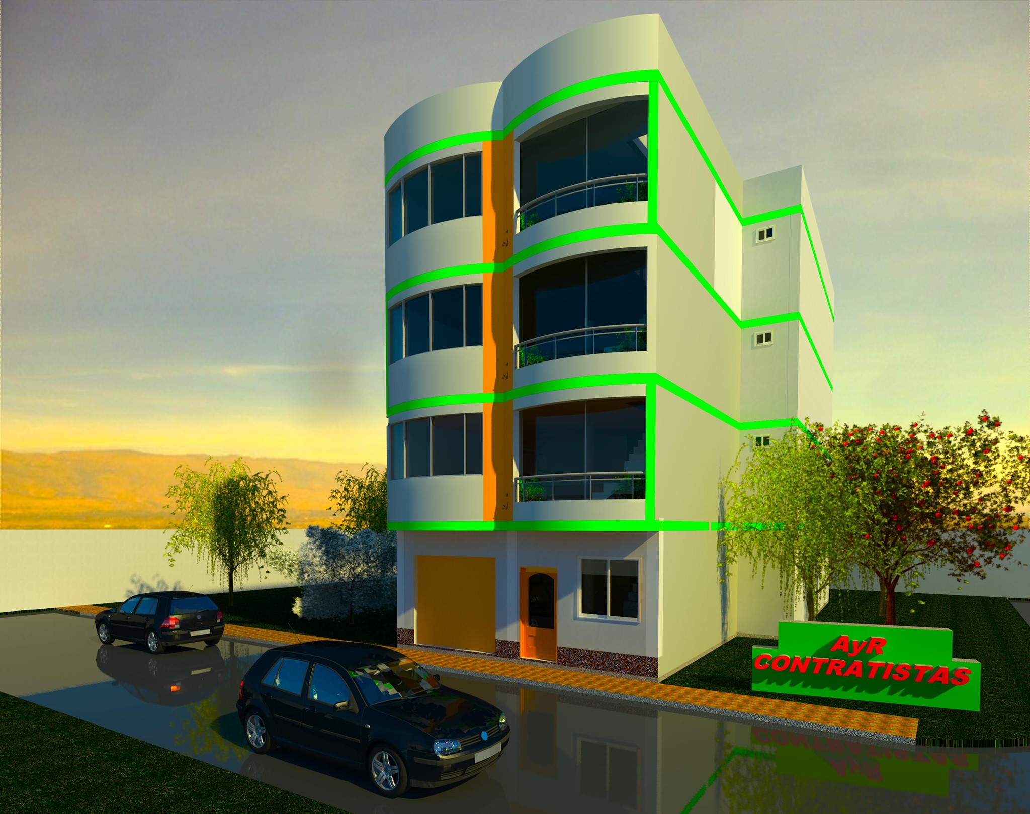 Diseño vivienda multifamiliar  Perú