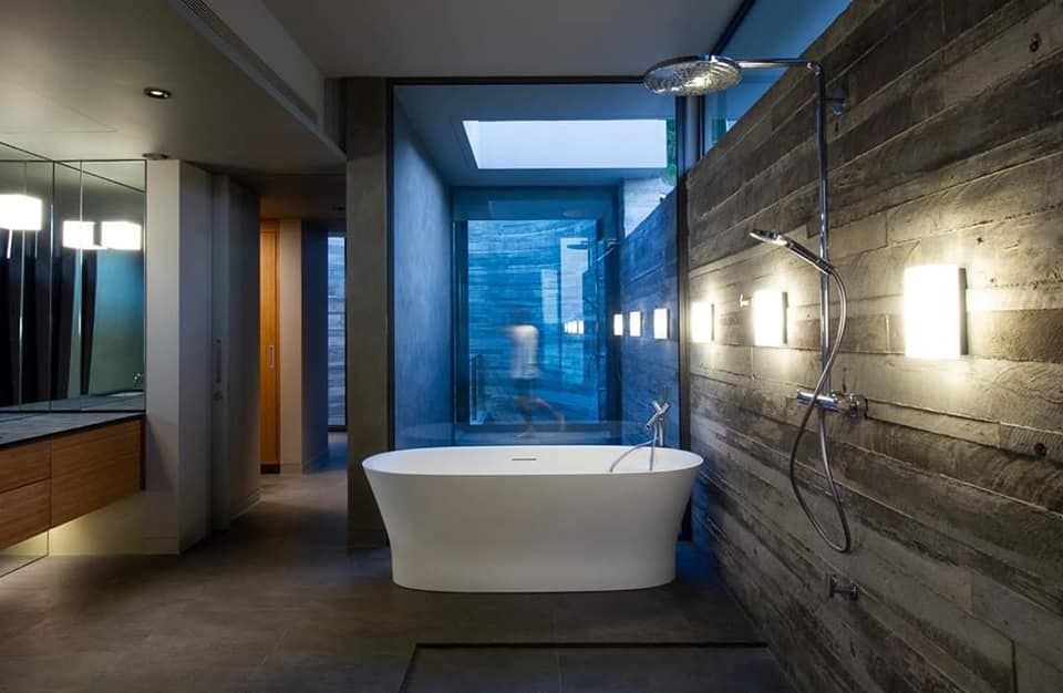 Diseño baño moderno Perú