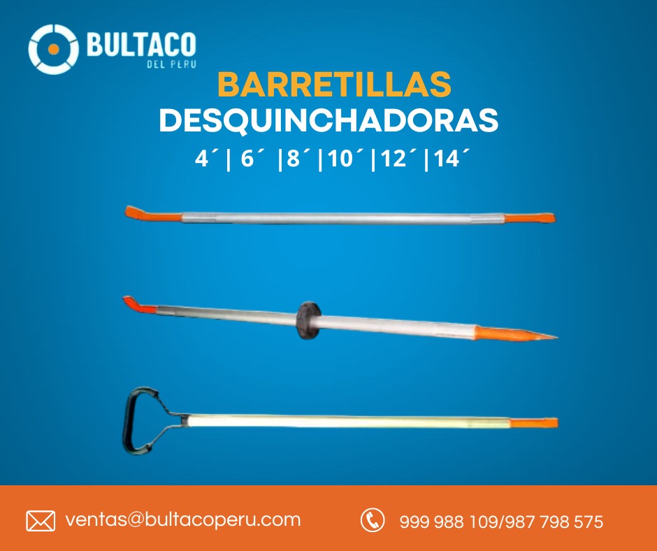 Barretillas desquinchadoras