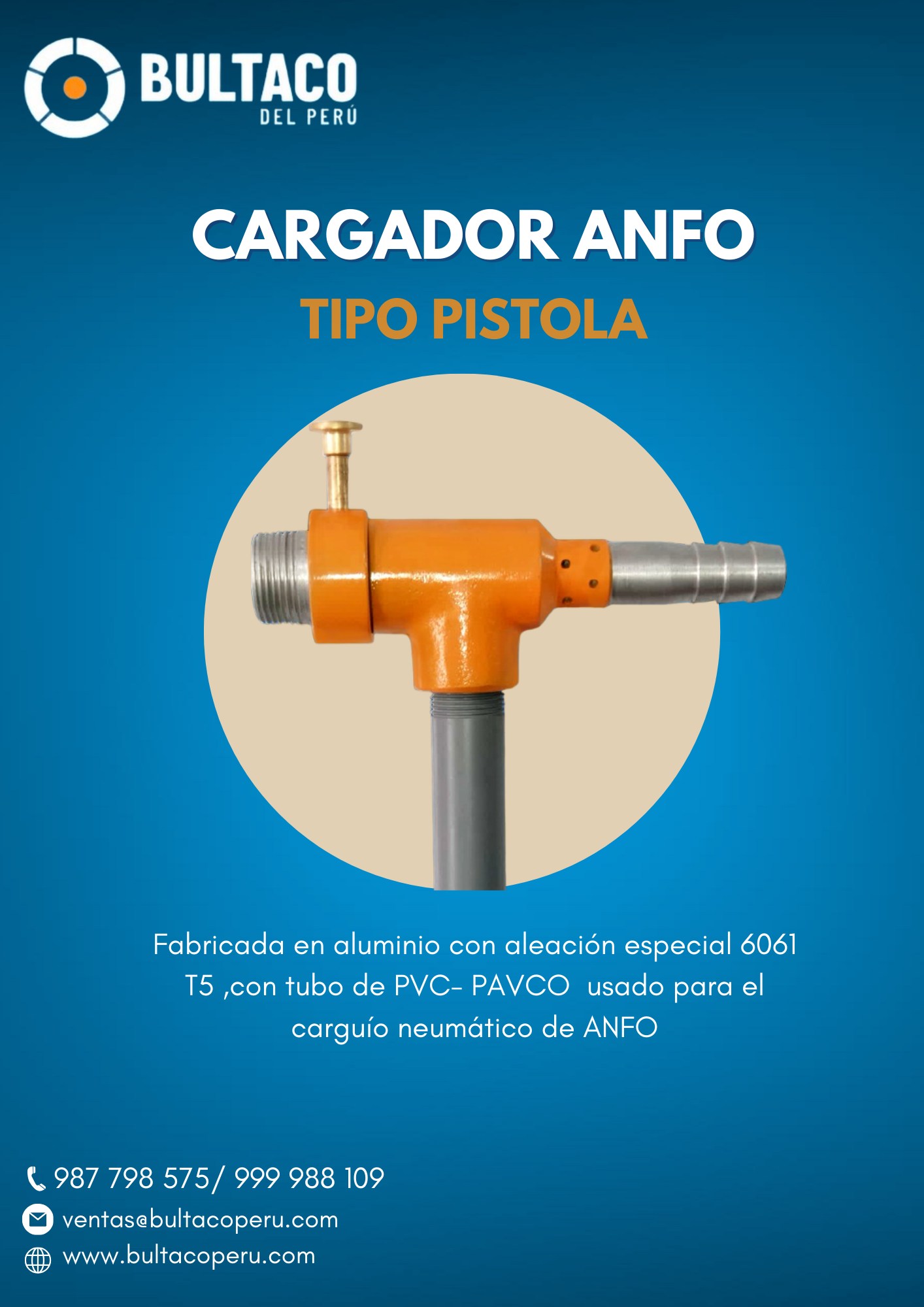 Cargador ANFO