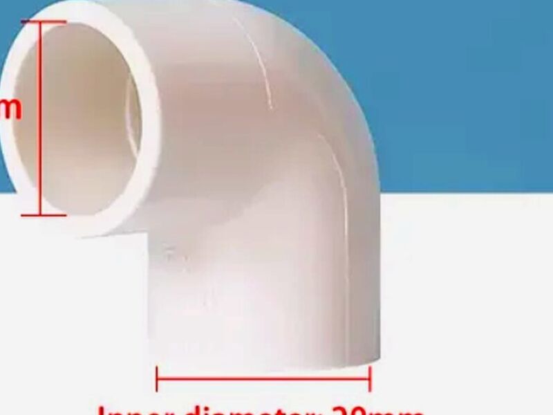 Codo PVC blanco Perú