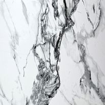 Mármol blanco con vetas grises