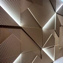 Revestimiento de pared tridimensional
