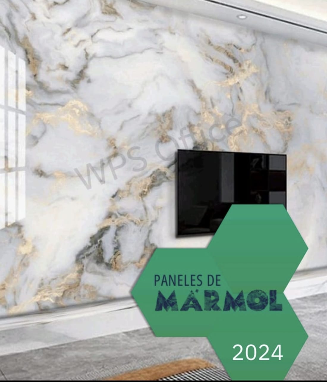 Paneles de mármol para interiores