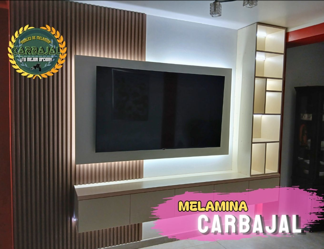 Mueble de tv madera Perú