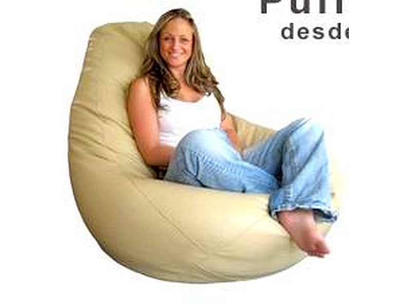 Puff Beige Perú