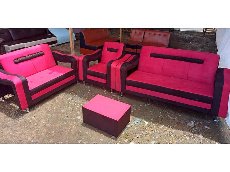 Sofa Varias Plazas Rosado Perú