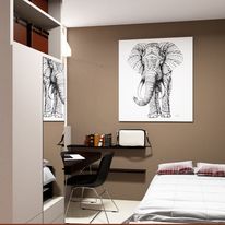 Acabado de interiores para dormitorios