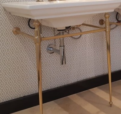 Soporte de lavabo en acero PERÚ