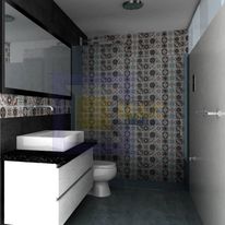 Acabado de interiores para baños