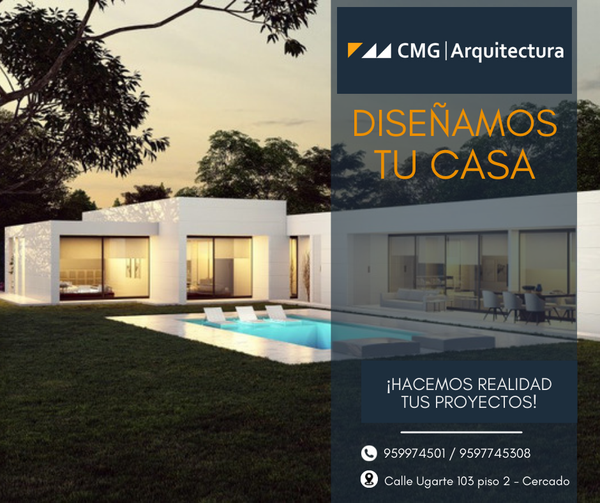 Diseño casa piscina  Perú 