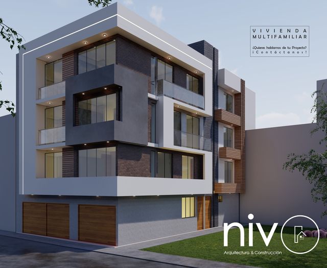 Diseño Vivienda Multifamiliar Guardia Perú