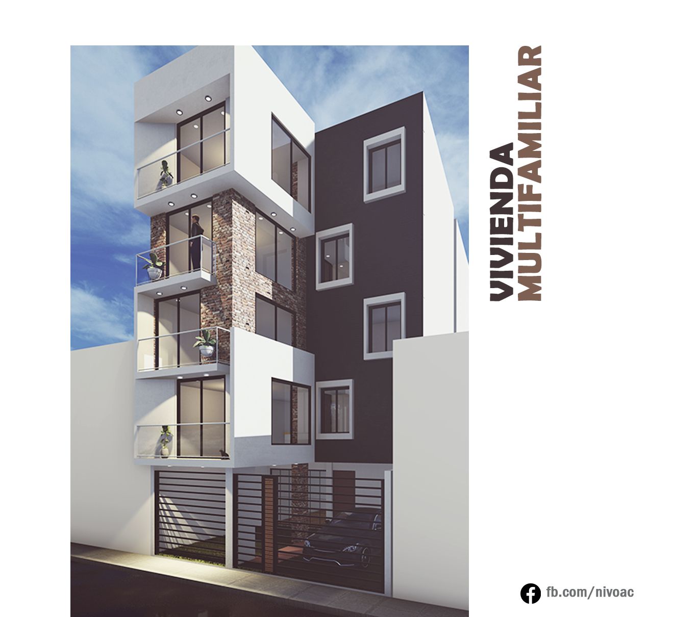 Diseño Multifamiliar Arequipa Perú