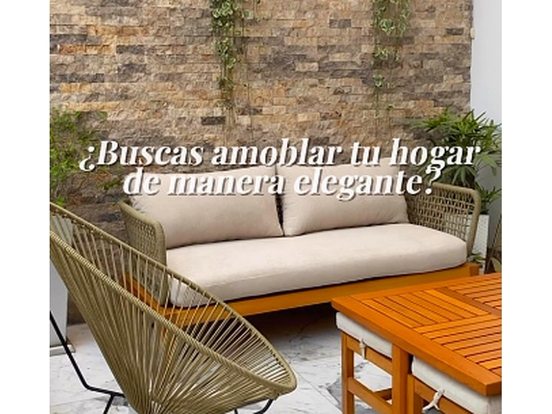 Sofas para exteriores Perú