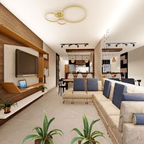 Acabado de interiores para salas