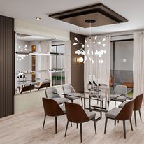 Acabado de interiores para comedores