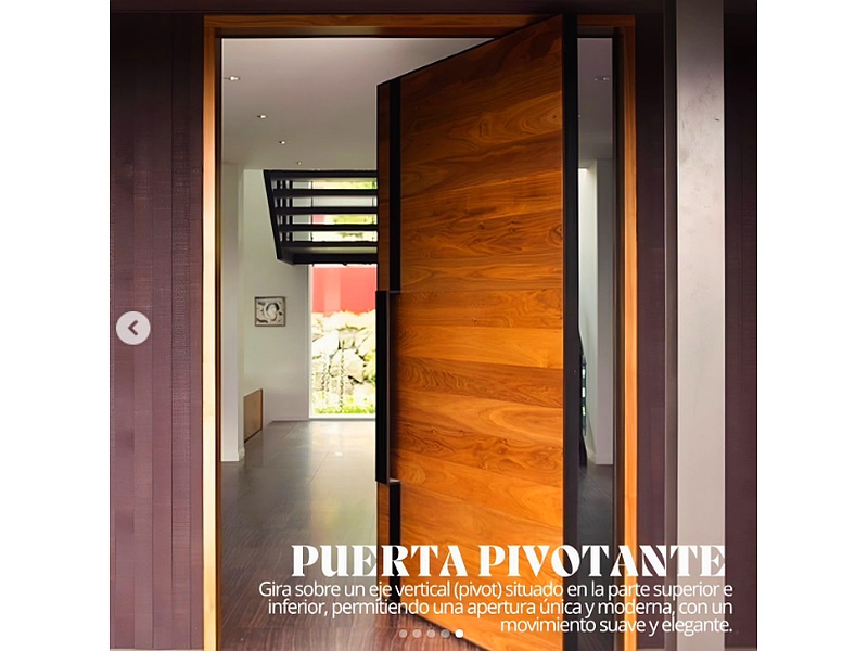 Puerta Pivotante Perú