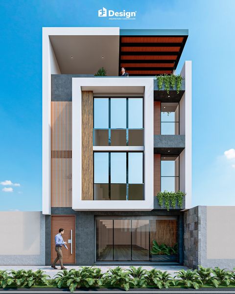 Remodelación fachada Lurigancho Perú 