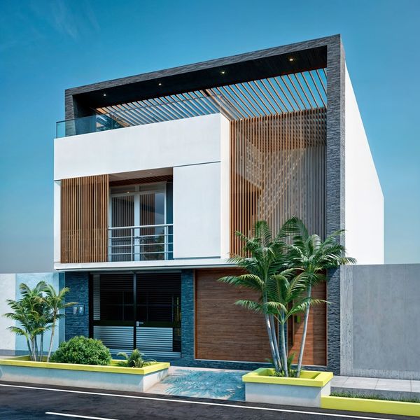 Diseño casa modelo Perú 