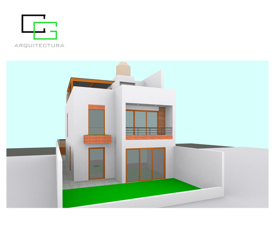 Diseño casa modelo Perú 