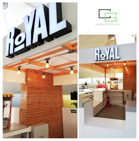 Diseño  cafetería Royal Perú 