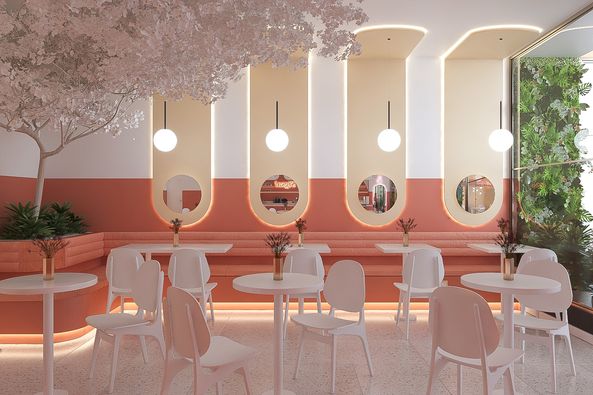 Diseño Cafetería Coreana Perú 