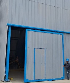 Puerta industrial metalica PERÚ 