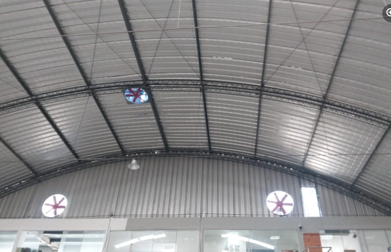 Techo parabolico de metal PERÚ