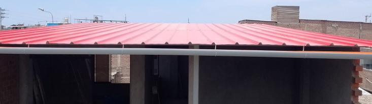 Estructura metalica para techo de zinc PERÚ 