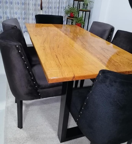 Juego de comedor metalico PERÚ 