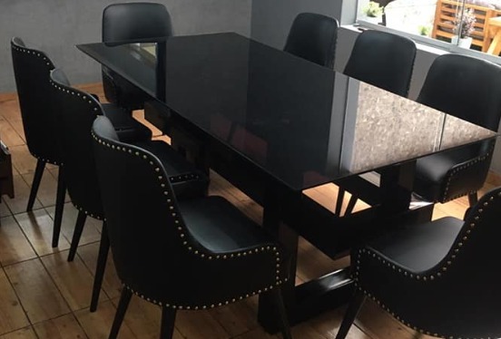 Comedor de metal y marmol PERÚ 