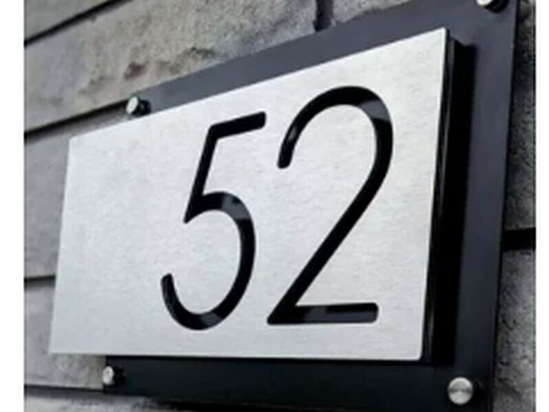 Placas para Direcciones de Casa