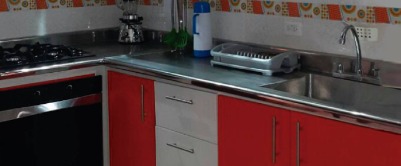 Mesón de cocina de aluminio PERÚ 