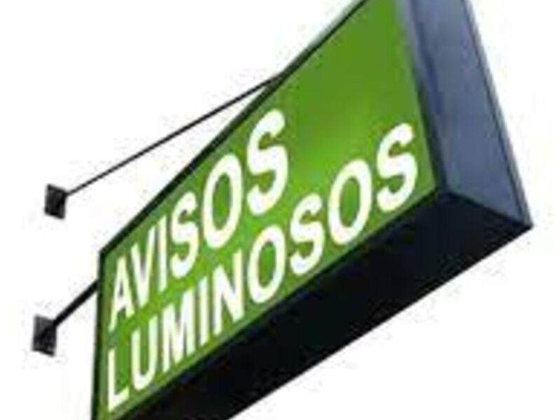Letreros luminosos, Villa el Salvador Perú