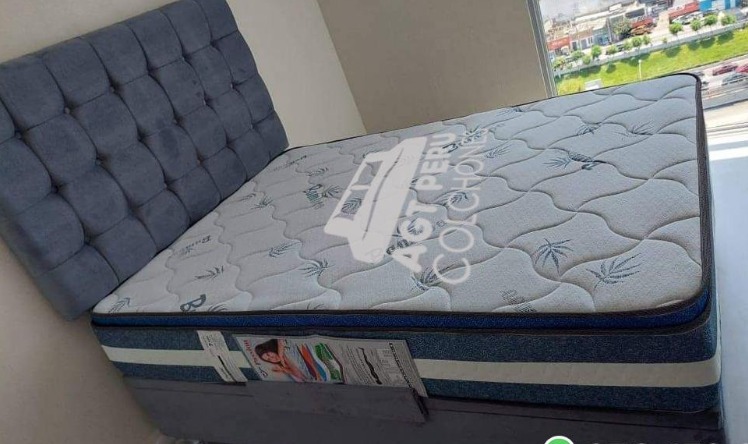 Cama baul tapizada PERÚ 