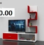 rack tv rojo Perú