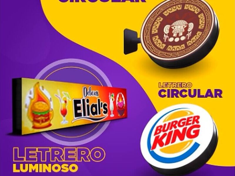 Letrero Circular