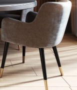 Silla de sala moderna tapizada PERÚ 
