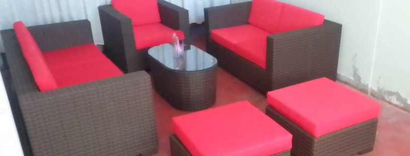 Muebles de sala de mimbre PERÚ 