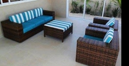 Sillon pequeño de rattan PERÚ 