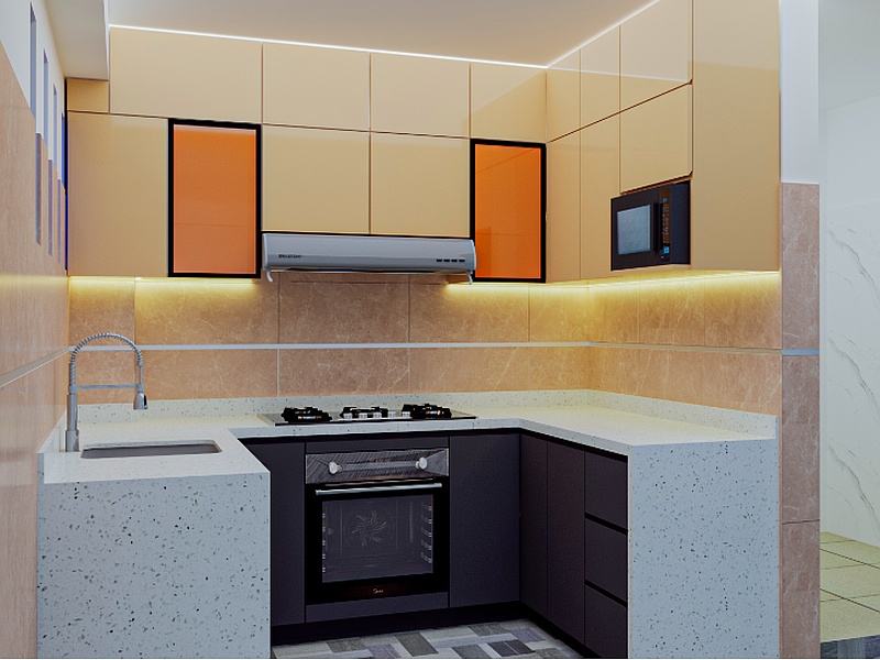 Mueble de Cocina Blanco Perú
