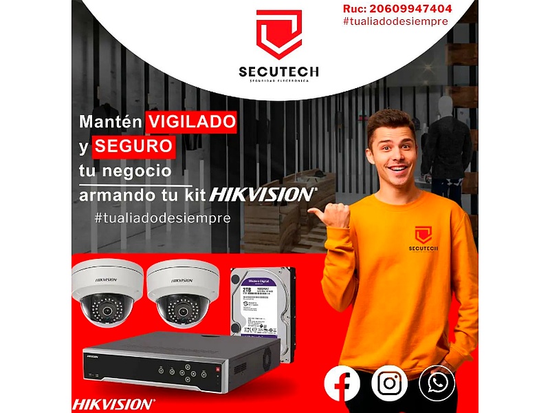 Kit de cámaras modernas Perú