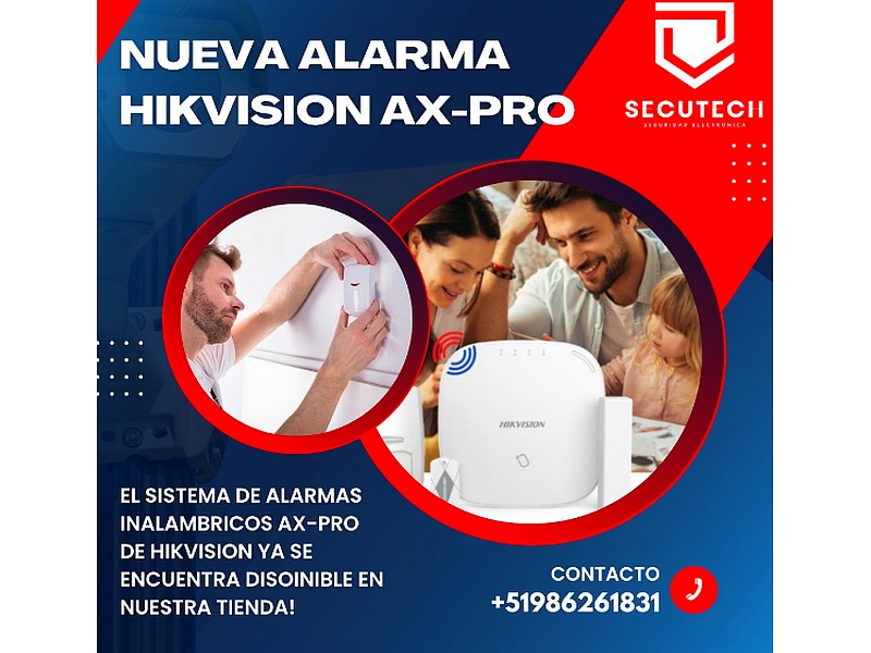 Alarma Hikvision Perú Ax-Pro