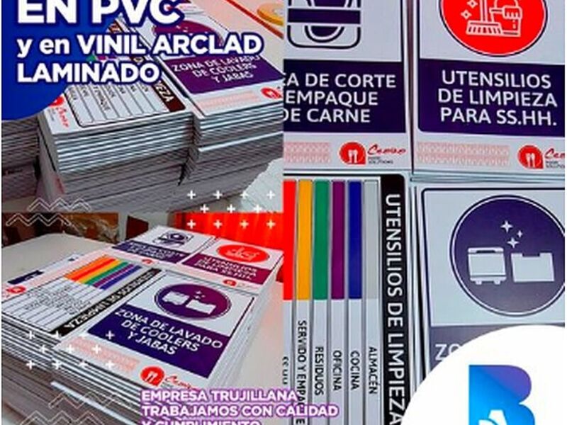 Señalética en PVC