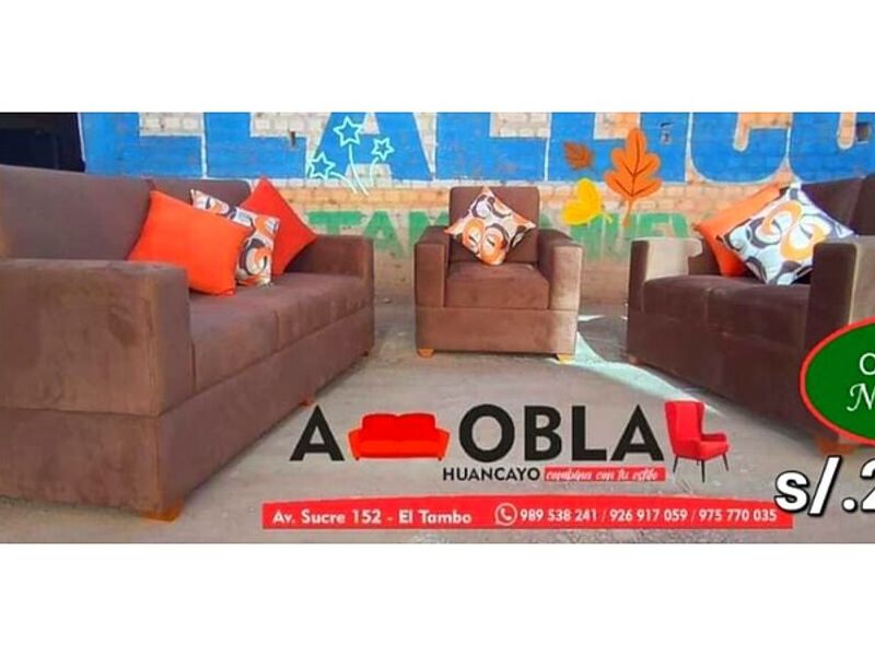 juego de sala tapizado Huancayo