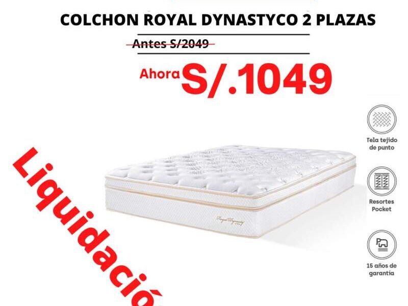 Colchón ROYAL 2 PLAZAS Perú